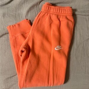 Nike Vibrant Orange Joggers